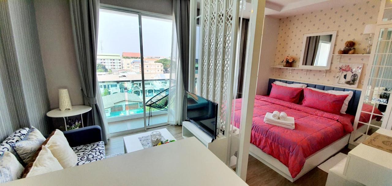 Sweet Seaview Flr6 With Toproop Pool Flr7 At The Blux Bangsaen المظهر الخارجي الصورة