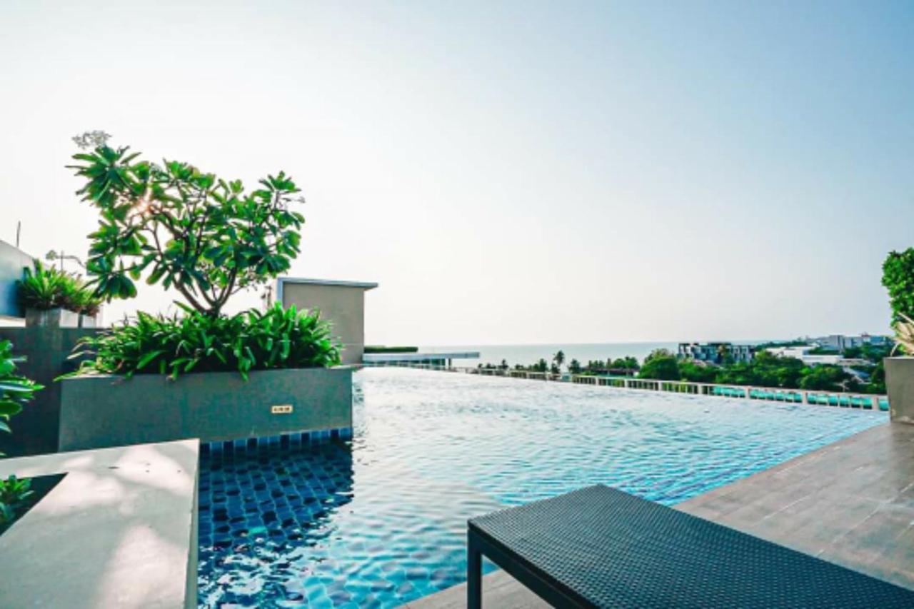 Sweet Seaview Flr6 With Toproop Pool Flr7 At The Blux Bangsaen المظهر الخارجي الصورة